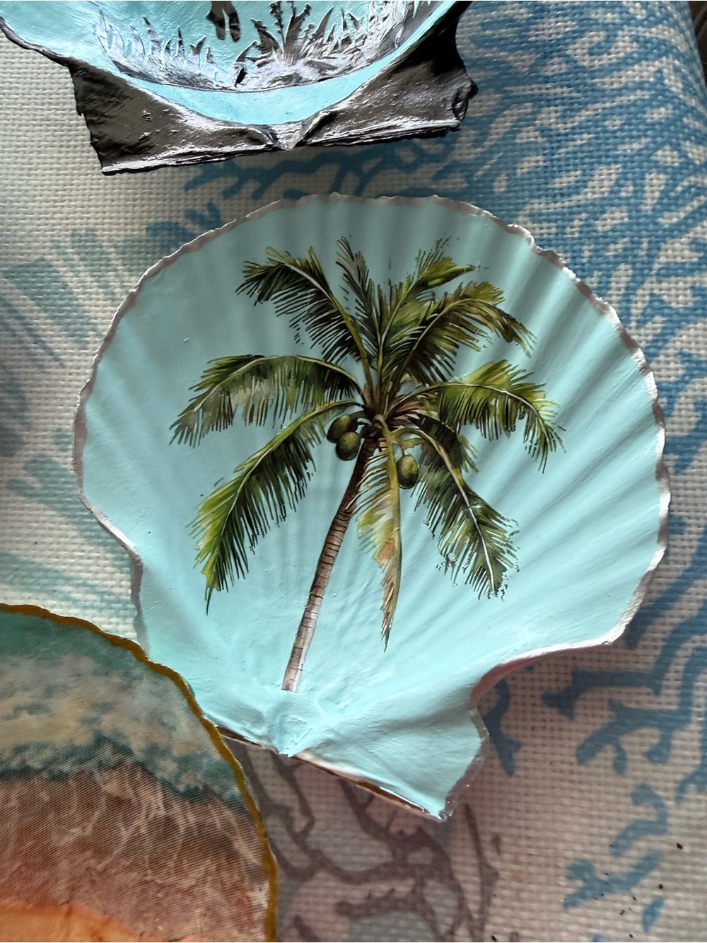 4”x5” Decoupage Shell